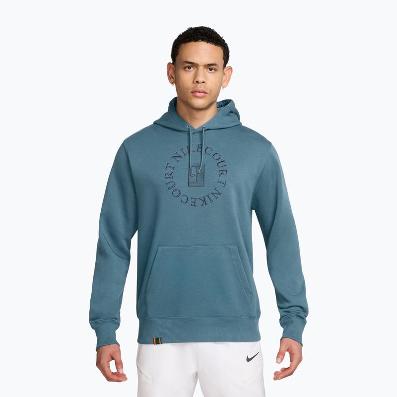 Кофта чоловіча Nike Court Heritage smokey blue/new slate