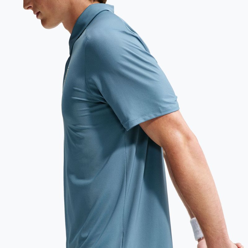 Чоловіча тенісна футболка поло Nike Court Dri-Fit Advantage smokey blue/white 5