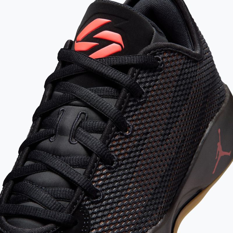 Кросівки для баскетболу чоловічі Jordan Luka 77 black/fauna brown/infrared 23 6