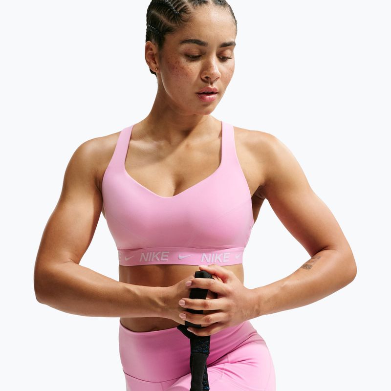 Бюстгальтер для тренувань Nike Indy High Support pink rise 5