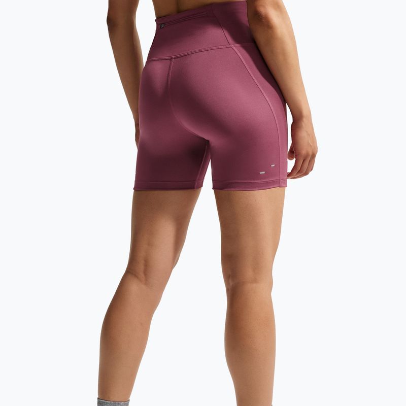 Шорти для бігу жіночі Nike Tempo pink smoke 5