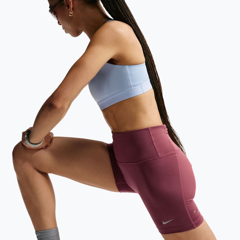 Шорти для бігу жіночі Nike Tempo pink smoke 6