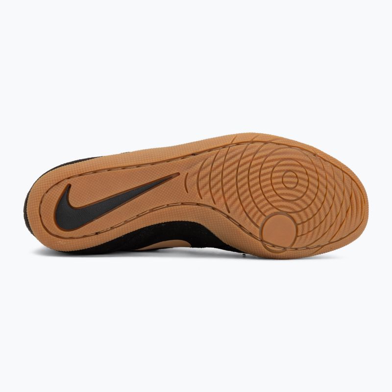 Борцівки Nike Footsweep 2 black/metallic gold/gum light brown 4