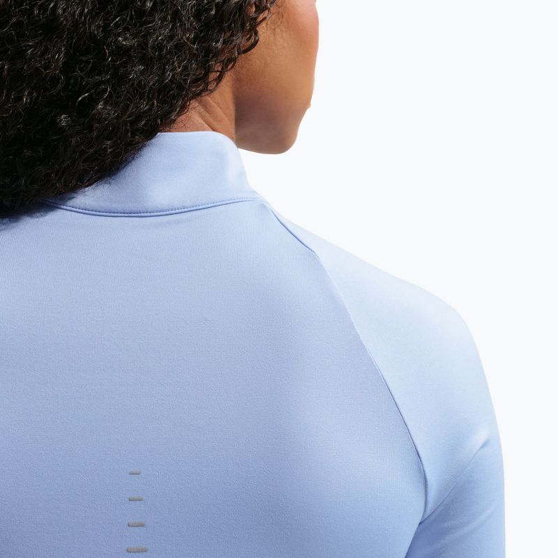 Кофта для бігу жіноча Nike Swift Dri-FIT UV 1/4-Zip aluminum 5