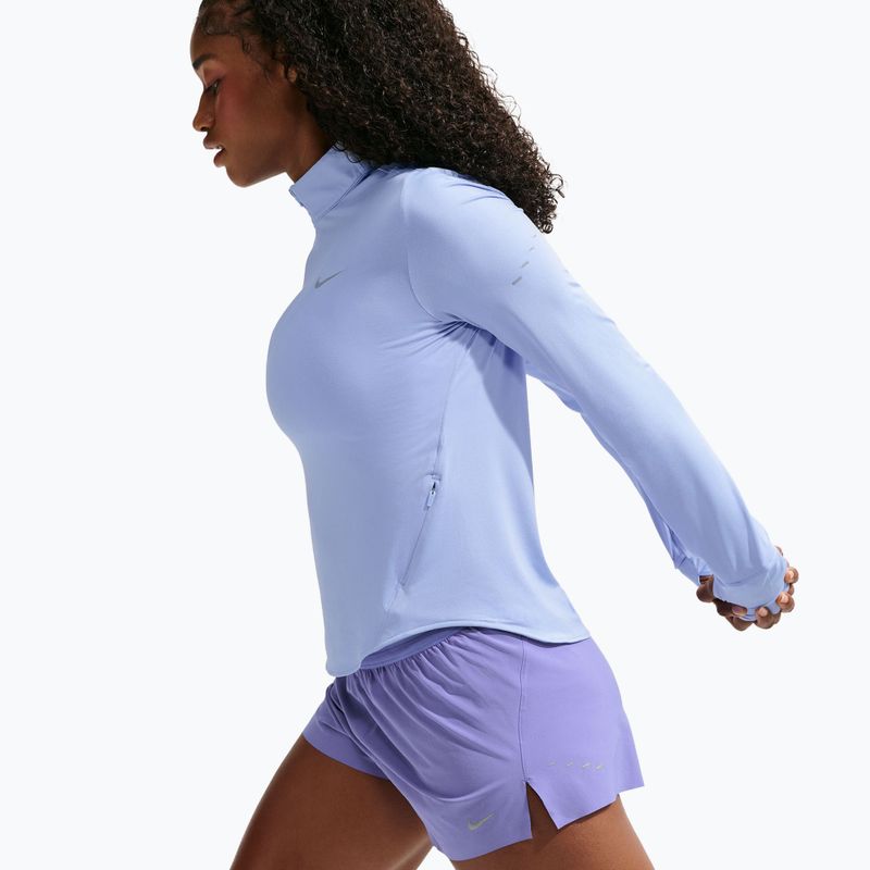 Кофта для бігу жіноча Nike Swift Dri-FIT UV 1/4-Zip aluminum 6
