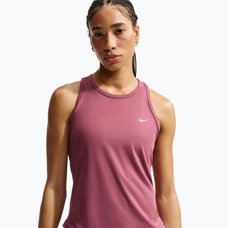 Футболка для бігу жіноча Nike Tempo Dri-Fit Tank Top pink smoke 4