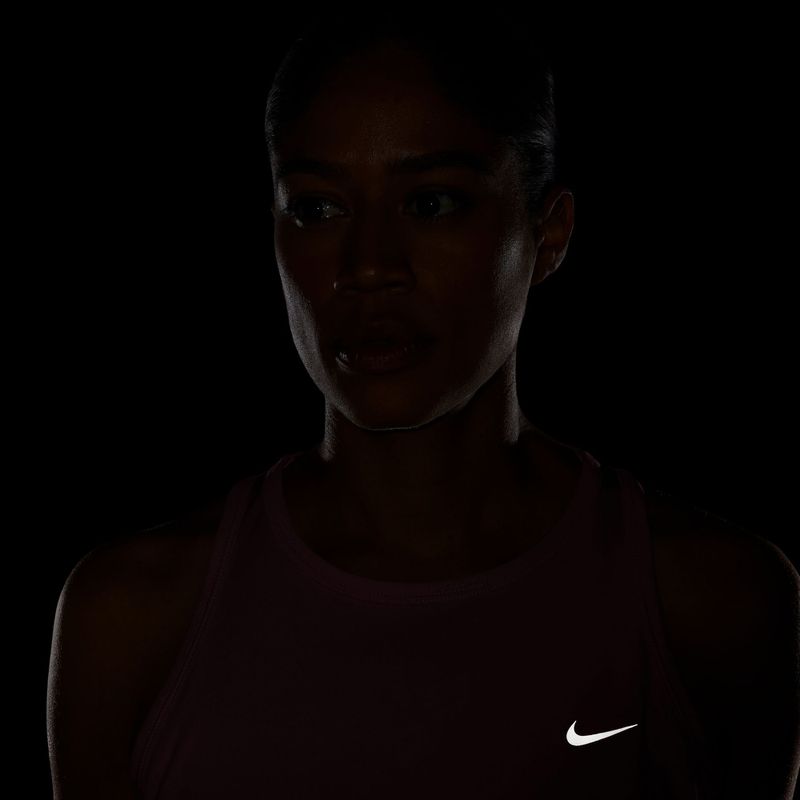 Футболка для бігу жіноча Nike Tempo Dri-Fit Tank Top pink smoke 7