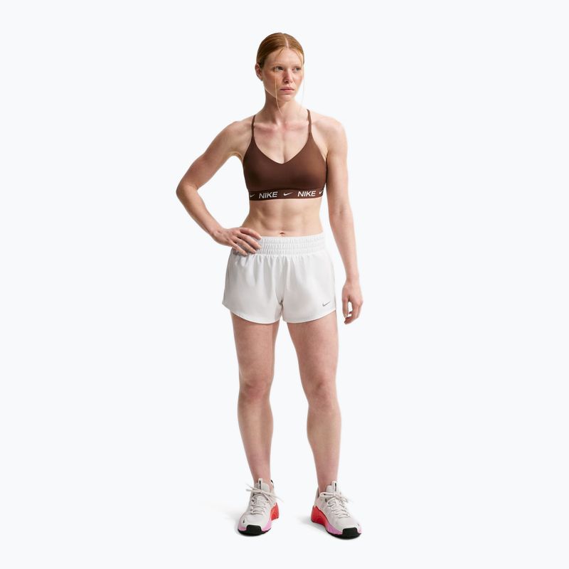 Спортивний бюстгальтер жіночий Nike Dri-Fit Indy Light Support cacao wow 2