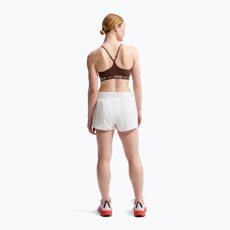 Спортивний бюстгальтер жіночий Nike Dri-Fit Indy Light Support cacao wow 3