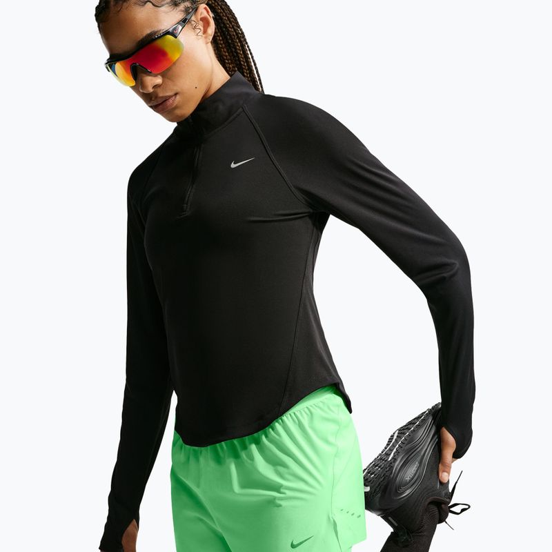 Шорти для бігу жіночі Nike Swift Mid-Rise 2in1 illusion green 5