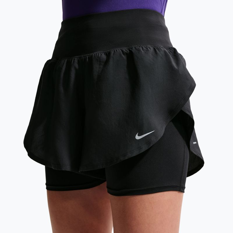 Шорти для бігу жіночі Nike Tempo Flow black/black 4