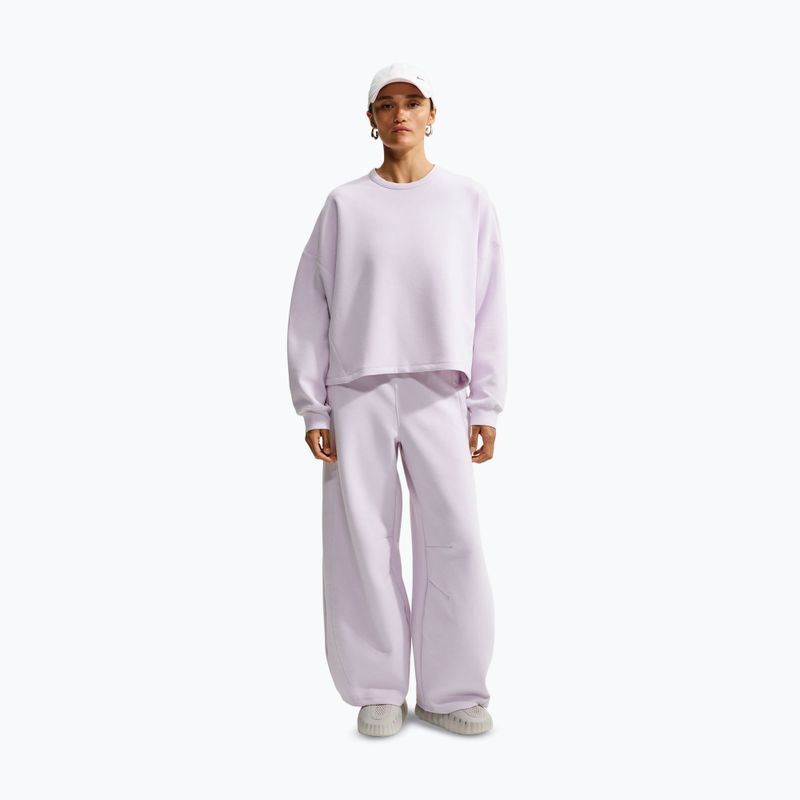 Кофта тренувальна жіноча Nike 24.7 ImpossiblySoft Bleached Lilac/Platinum Violet 2