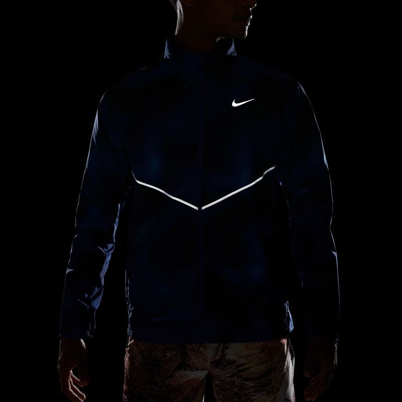 Куртка для бігу чоловіча Nike Miler midnight navy 4