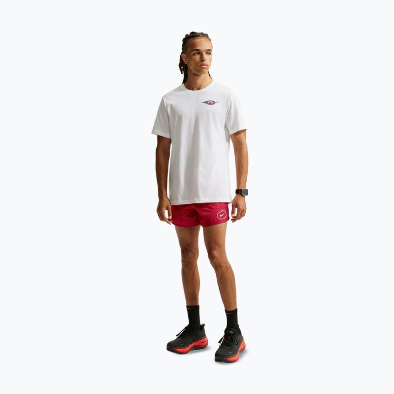 Шорти для бігу чоловічі Nike Stride fusion red 2
