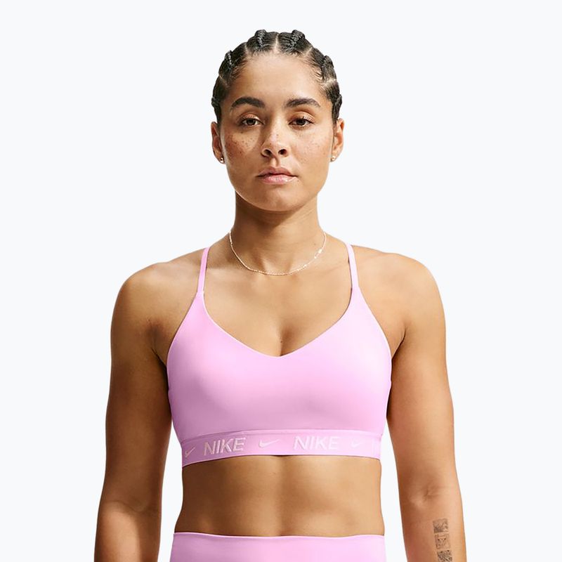 Бюстгальтер для тренувань Nike Indy Light Support pink rise