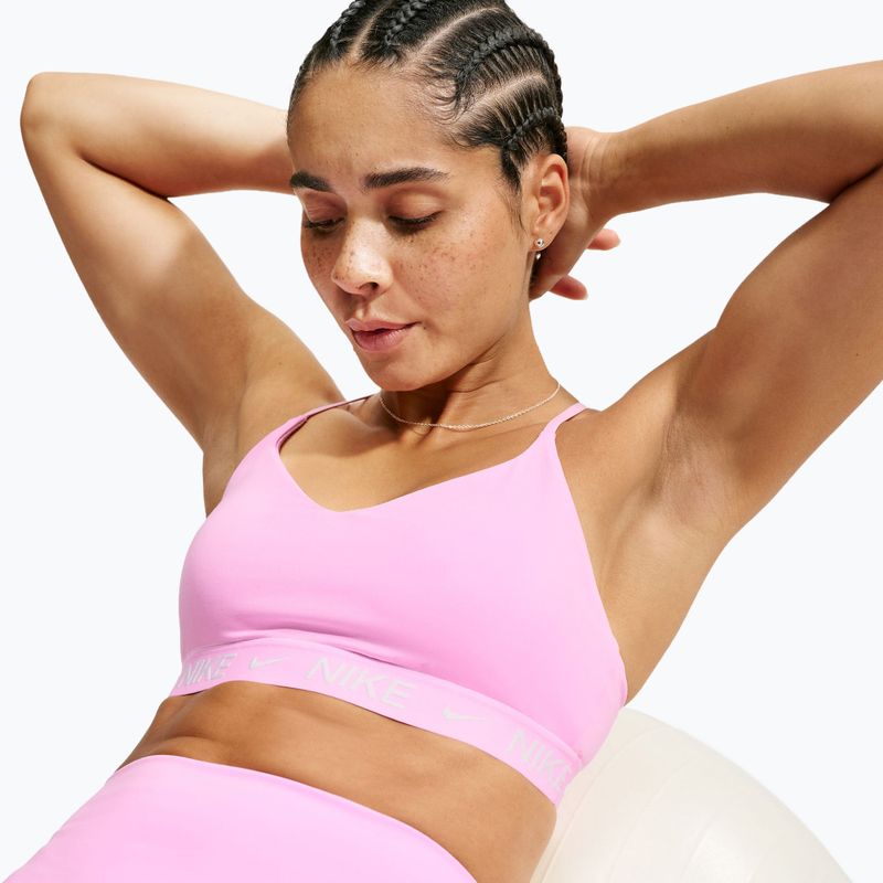 Бюстгальтер для тренувань Nike Indy Light Support pink rise 4