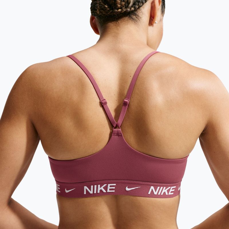 Бюстгальтер для тренувань Nike Indy Light Support pink smoke 5