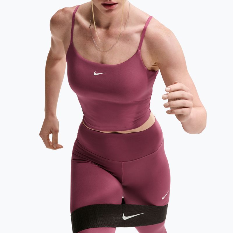 Футболка для тренувань жіноча Nike One pink smoke 6