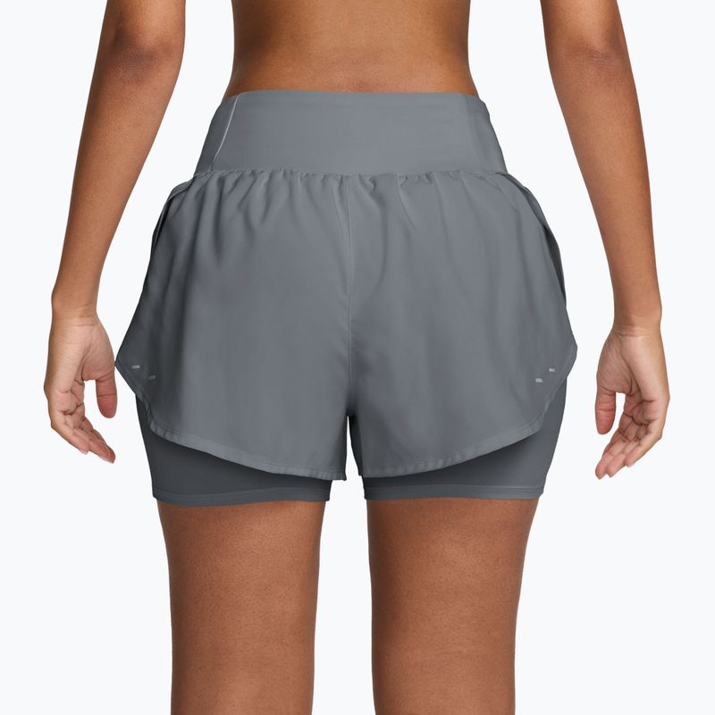 Шорти для бігу жіночі Nike Tempo Flow cool grey/cool grey 2