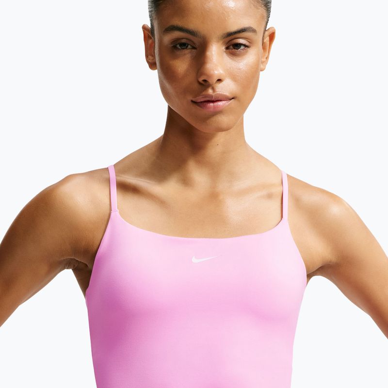 Футболка для тренувань жіноча Nike One pink rise 4