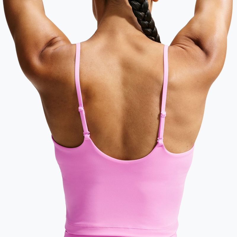 Футболка для тренувань жіноча Nike One pink rise 5