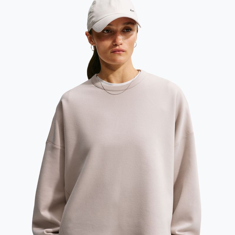 Кофта тренувальна жіноча Nike 24.7 ImpossiblySoft Cream Ii/Cream Ii/College Grey 4