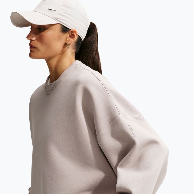 Кофта тренувальна жіноча Nike 24.7 ImpossiblySoft Cream Ii/Cream Ii/College Grey 5