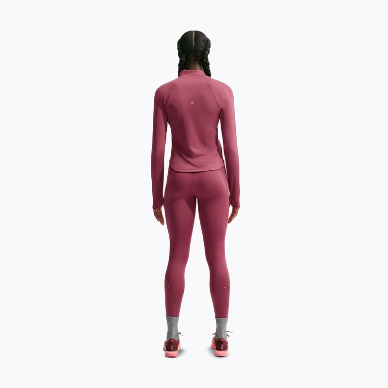 Легінси жіночі Nike Tempo Swoosh Run pink smoke/white 3