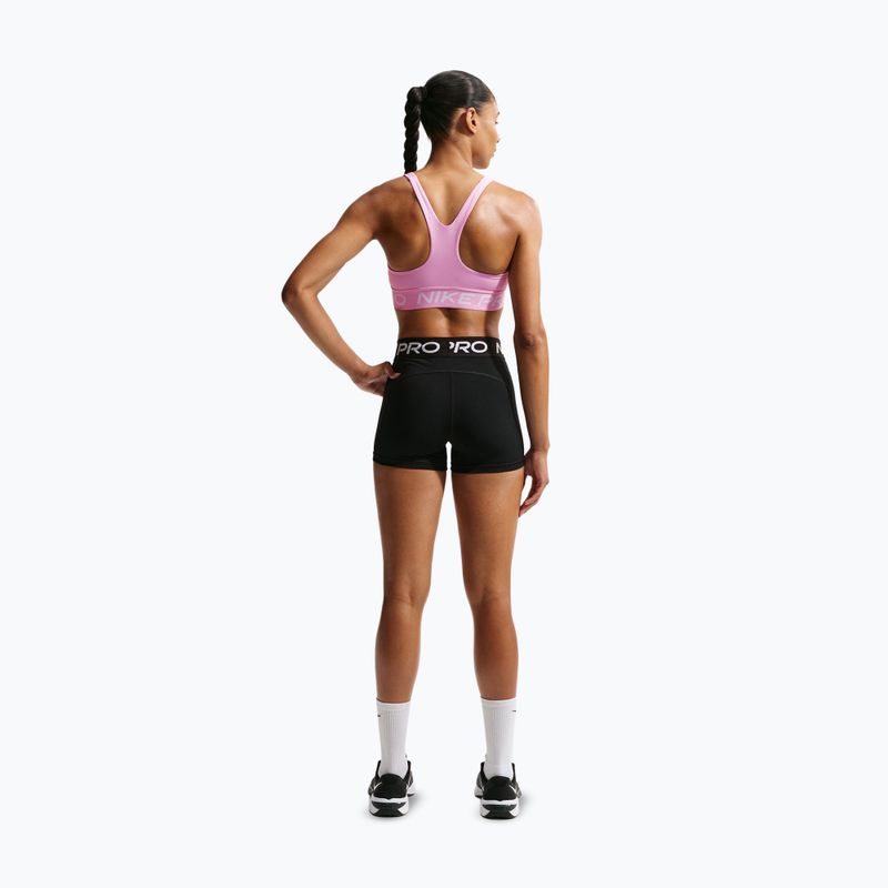 Бюстгальтер для тренувань Nike Pro 365 pink rise/white 3