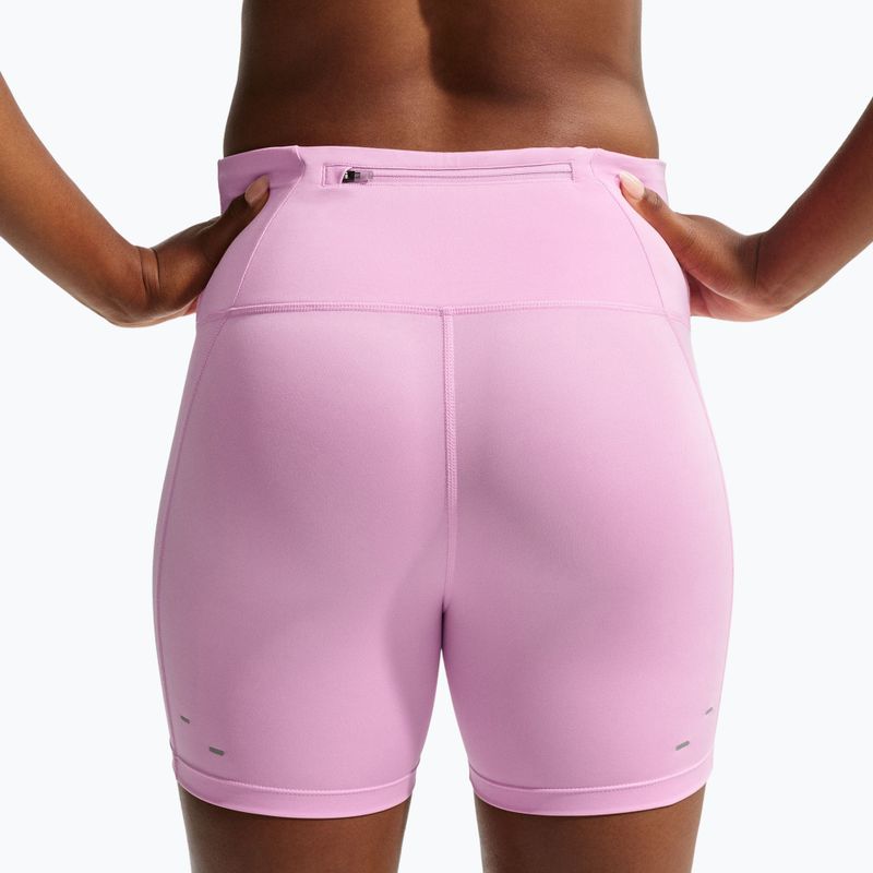 Шорти для бігу жіночі Nike Tempo pink rise 4