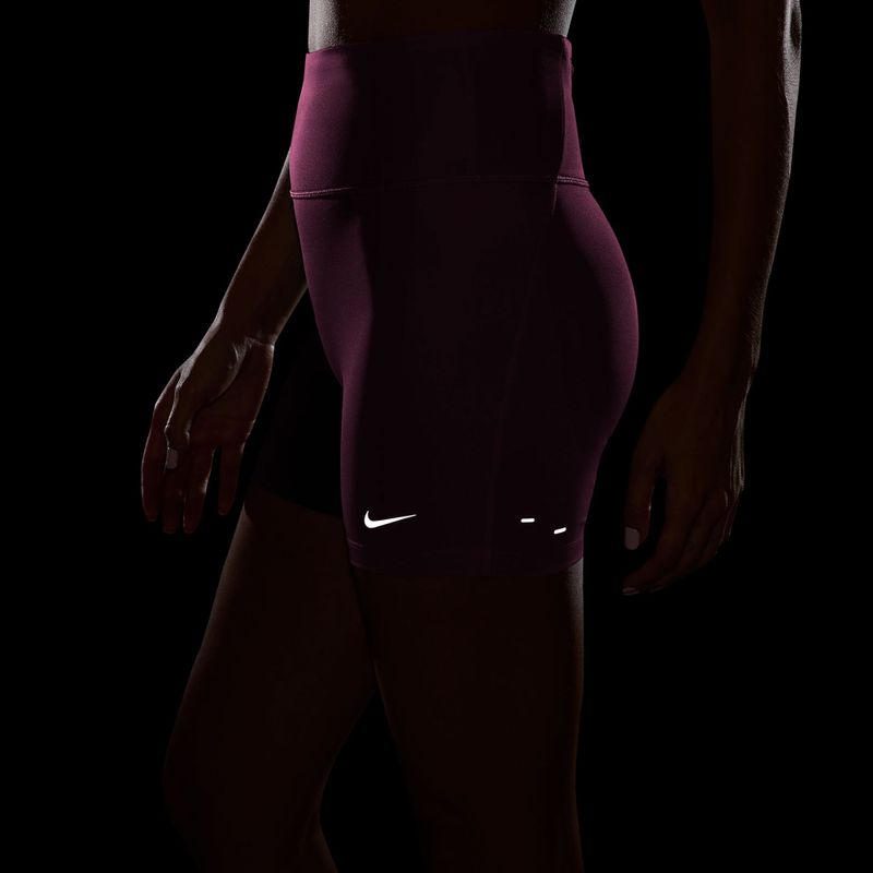 Шорти для бігу жіночі Nike Tempo pink rise 6