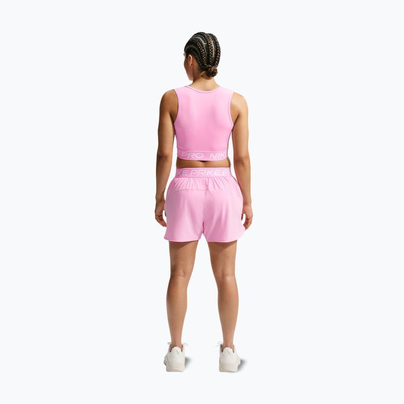 Футболка жіноча Nike Pro pink rise/white 3