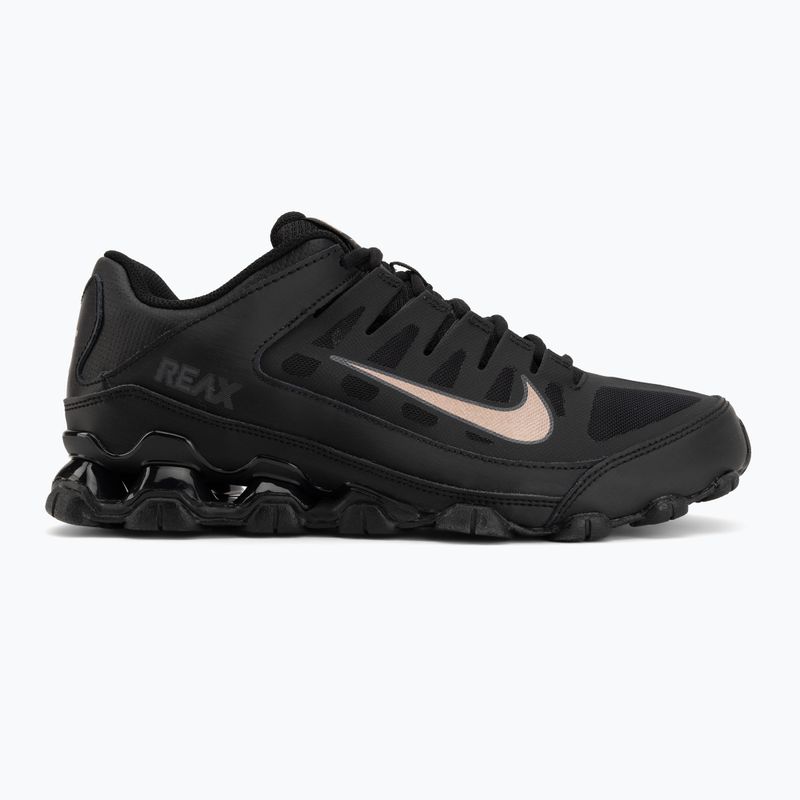 Кросівки для тренувань жіночі Nike Reax 8 TR black/anthracite/metallic rose gold 2