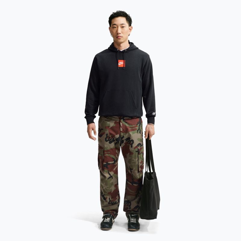 Кофта чоловіча Nike Sportswear Club black/black/white 2