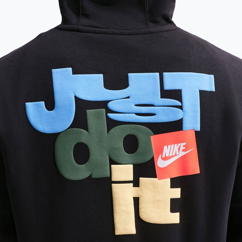Кофта чоловіча Nike Sportswear Club black/black/white 6