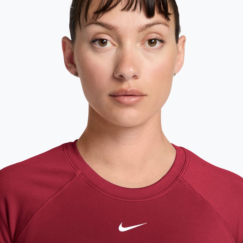 Футболка для тренувань жіноча Nike Pro Seamless tough red/white 3