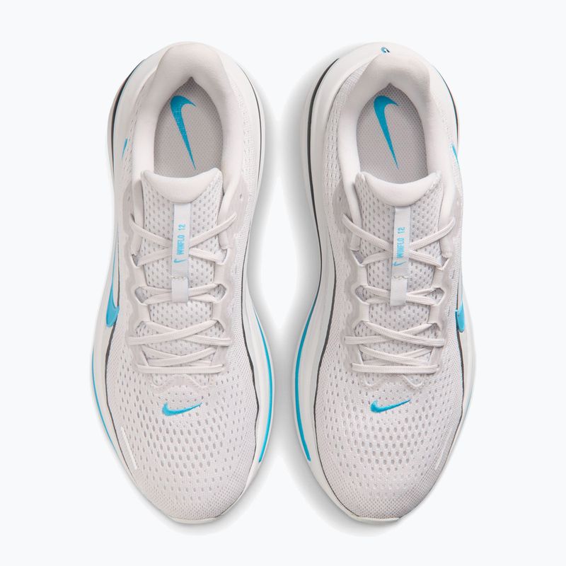 Кросівки для бігу чоловічі Nike Winflo 12 vast grey/off white/light current blue 4