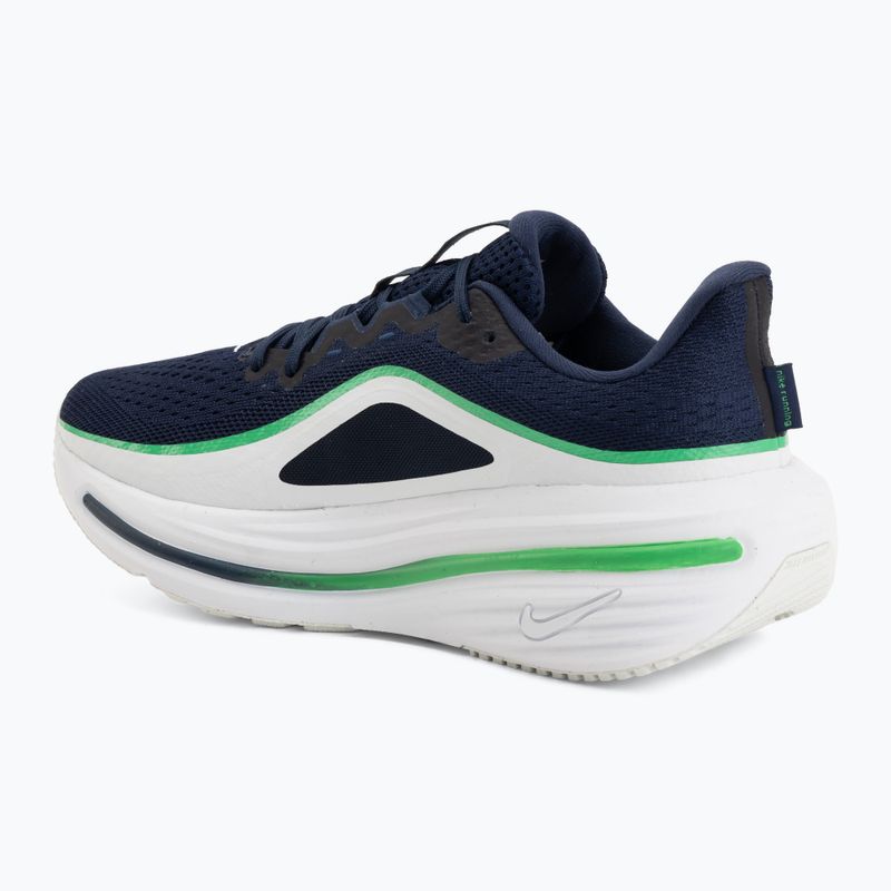 Кросівки для бігу чоловічі Nike Winflo 12 midnight navy/green spark/summit white 3