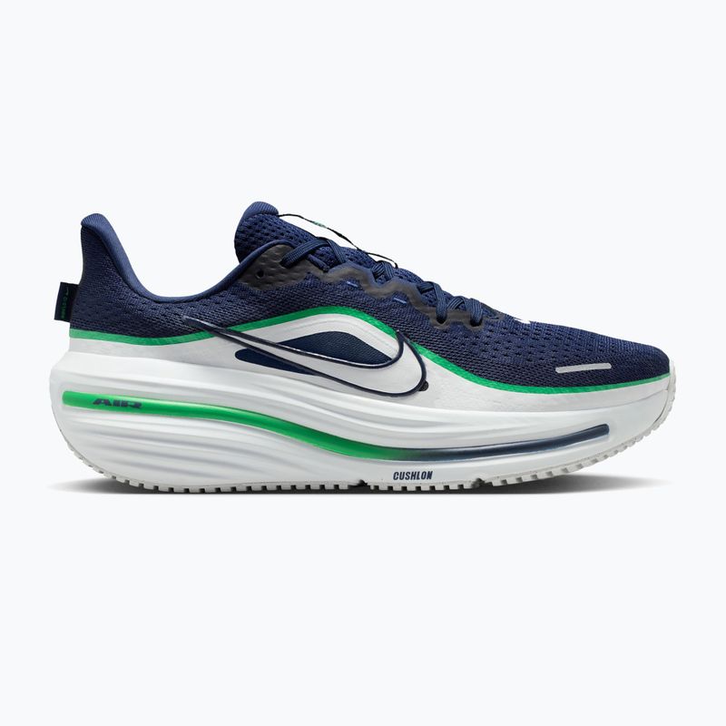 Кросівки для бігу чоловічі Nike Winflo 12 midnight navy/green spark/summit white