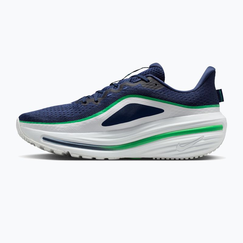 Кросівки для бігу чоловічі Nike Winflo 12 midnight navy/green spark/summit white 2