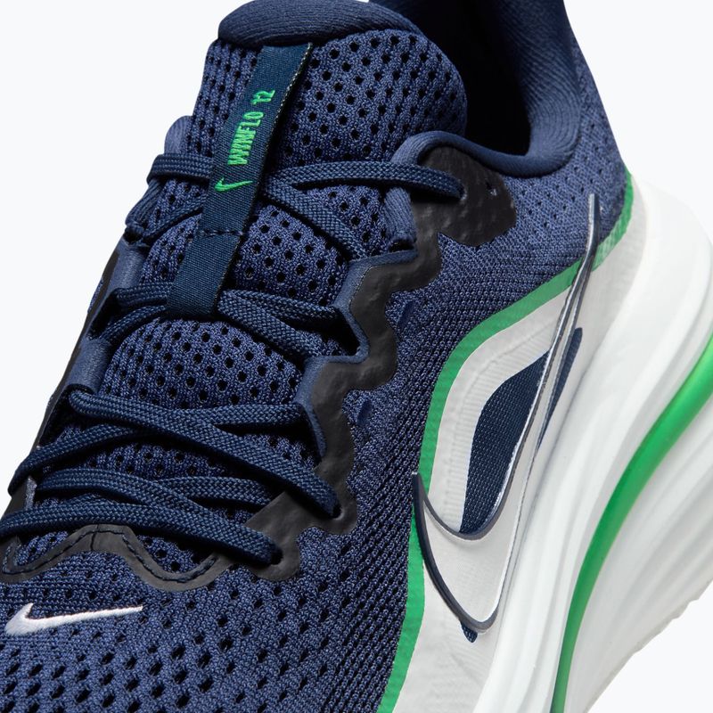Кросівки для бігу чоловічі Nike Winflo 12 midnight navy/green spark/summit white 7