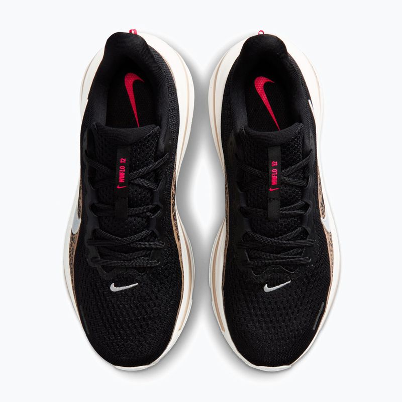 Кросівки для бігу жіночі Nike Winflo 12 black/british khaki/fusion red/sail 4