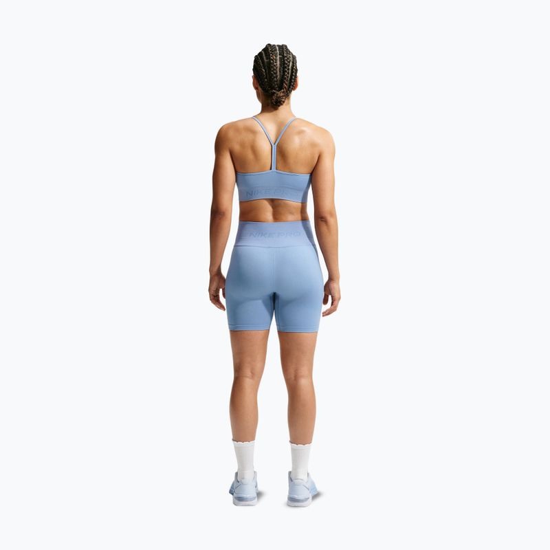 Шорти для тренувань жіночі Nike Pro Seamless work blue 2