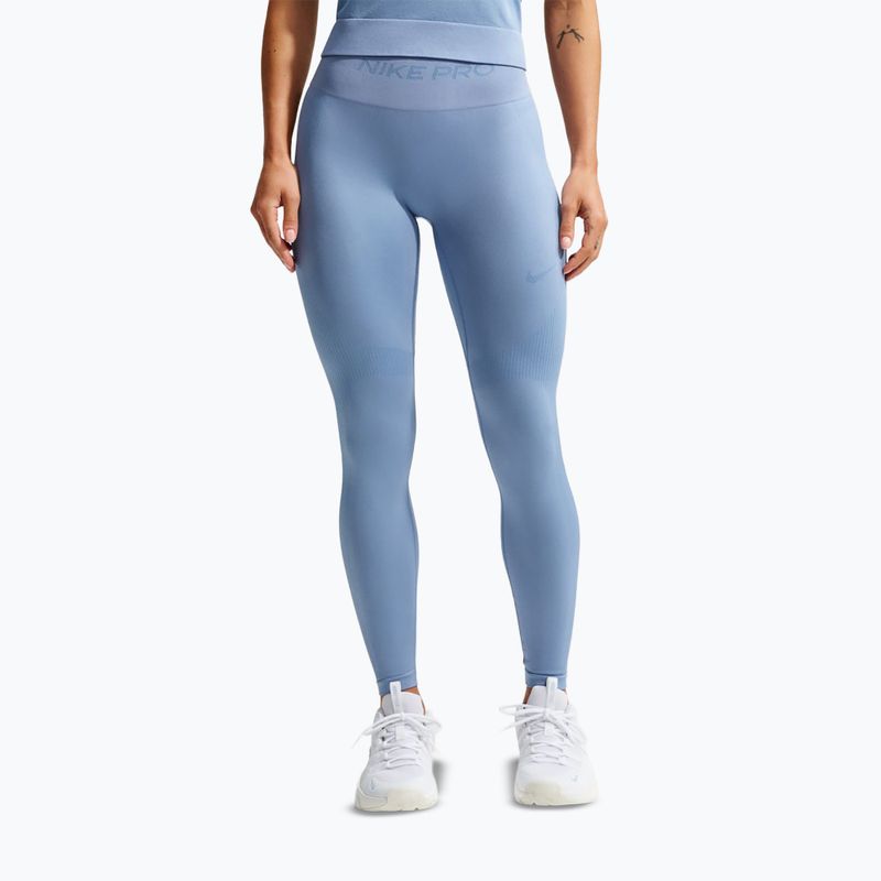 Легінси жіночі Nike Pro Seamless work blue