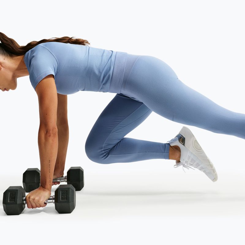 Легінси жіночі Nike Pro Seamless work blue 5