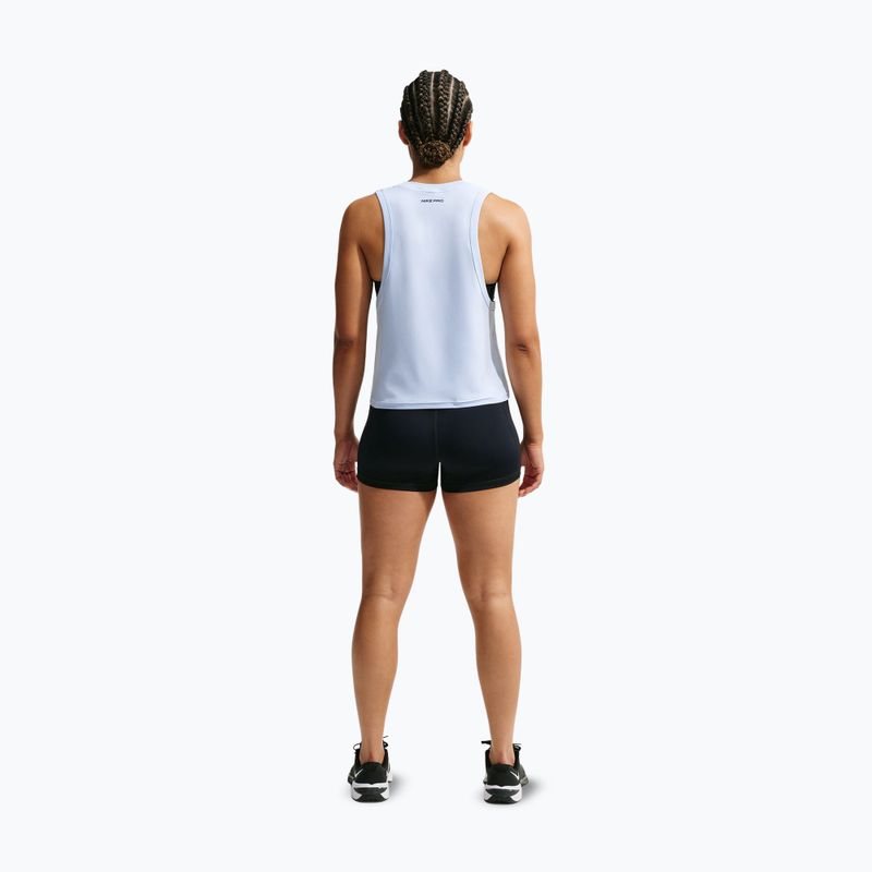 Футболка для тренувань жіноча Nike Pro hydrogen blue/old royal 3