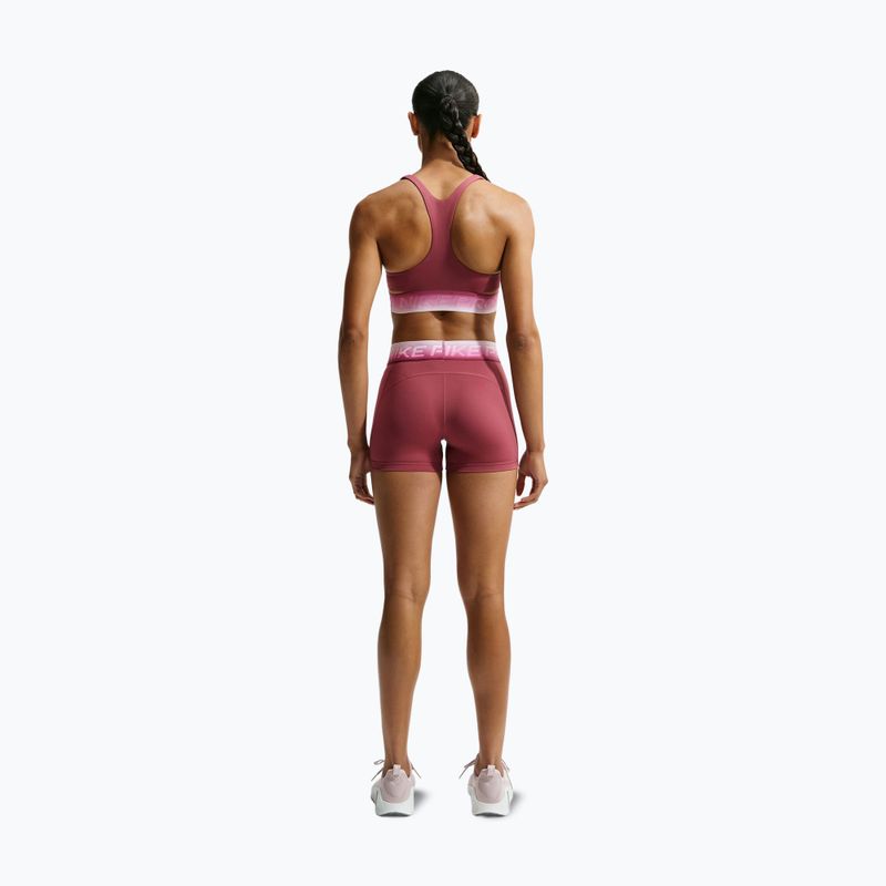 Бюстгальтер для тренувань Nike Pro pink smoke/pink smoke/pink rise 3