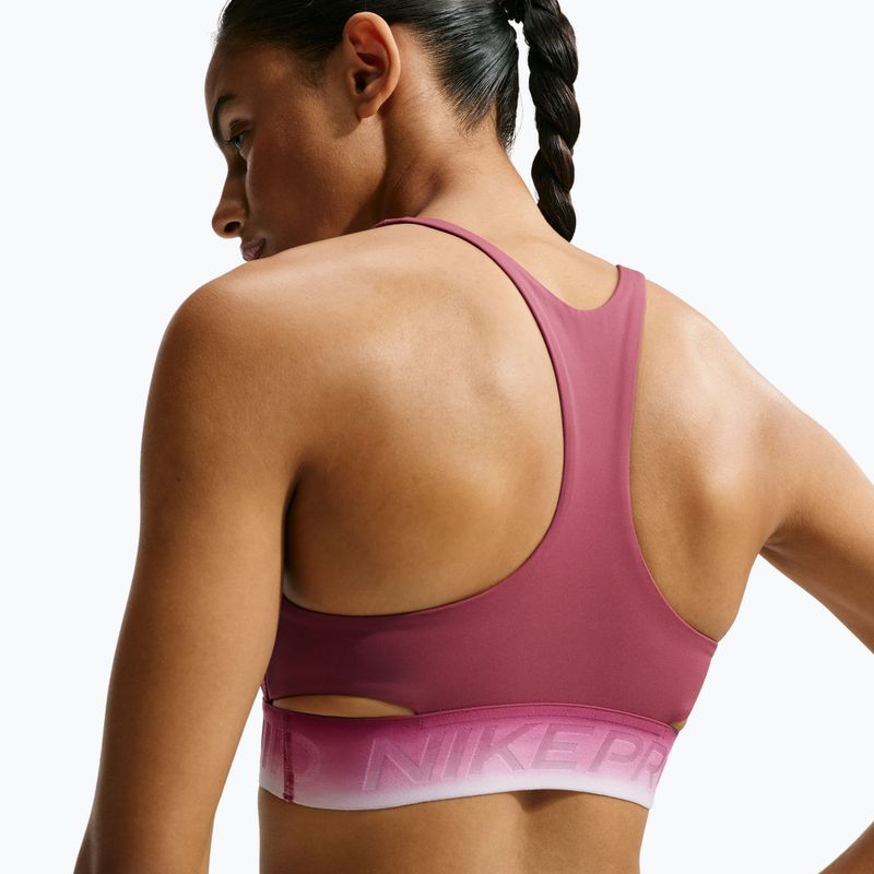 Бюстгальтер для тренувань Nike Pro pink smoke/pink smoke/pink rise 5