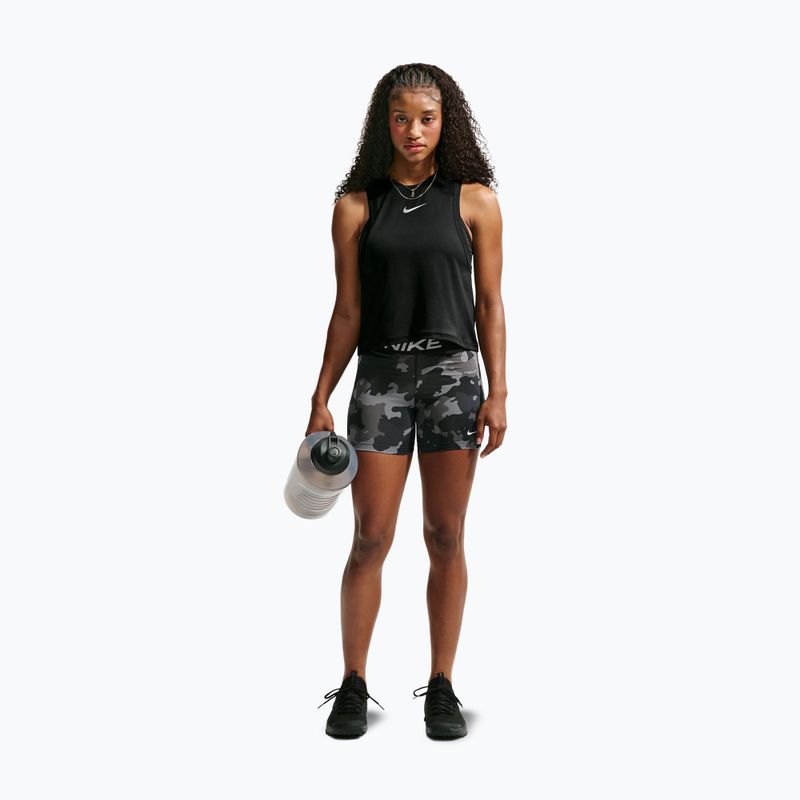 Футболка для тренувань жіноча Nike Pro black/white 2