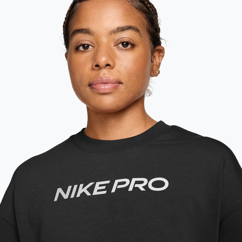 Лонгслів жіночий Nike Pro black/white 3